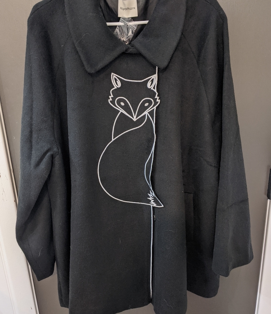 MODCLOTH NWT anime FOX coat! Retro ModCloth FTW! 🙌